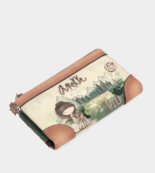 Anekke The Forest Large Flexible Material Geldbörse | 1654-CAKWH