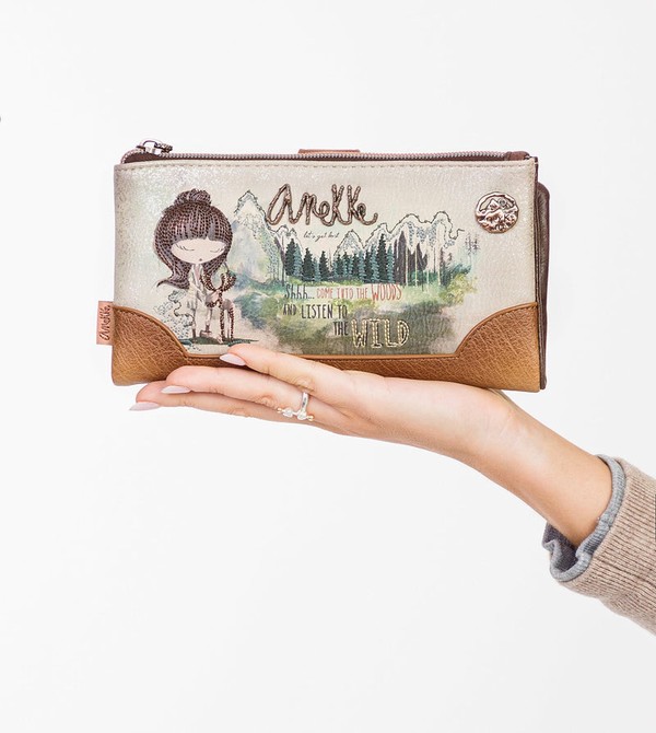 Anekke The Forest With Card Holder Flexible Material The Forest Geldbörse | 6243-AMCGK