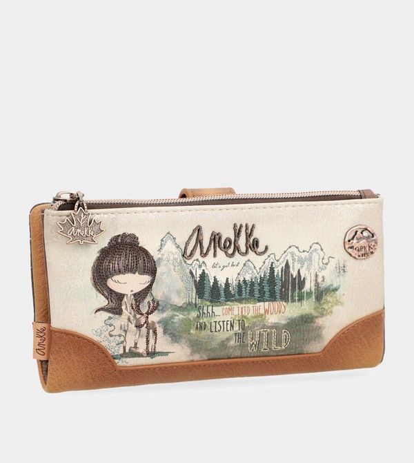 Anekke The Forest With Card Holder Flexible Material The Forest Geldbörse | 6243-AMCGK