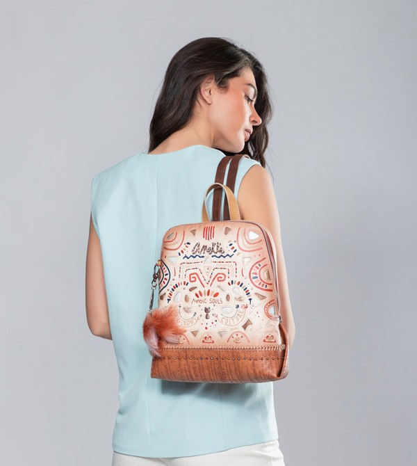 Anekke Tribe Back Pocket Messenger Rucksäcke | 9853-PVQJB