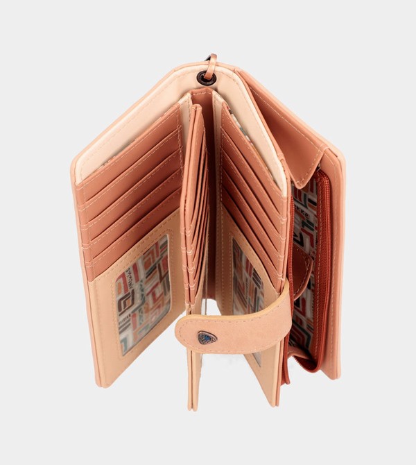 Anekke Tribe Large Brown Rfid Geldbörse | 9318-CZLAW