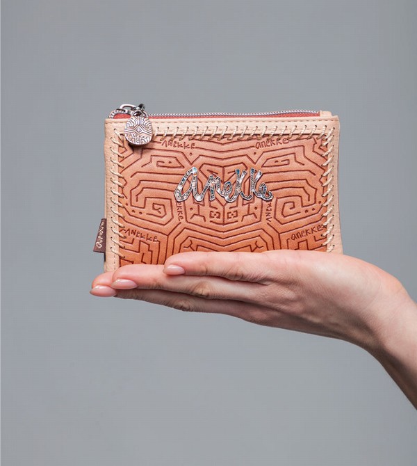 Anekke Tribe Medium Brown Rfid Geldbörse | 1497-VUQWI