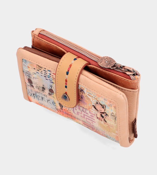 Anekke Tribe Medium Brown Rfid Geldbörse | 1497-VUQWI