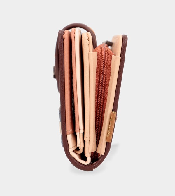 Anekke Tribe Medium Ethnic Print Rfid Geldbörse | 7023-UZIAQ