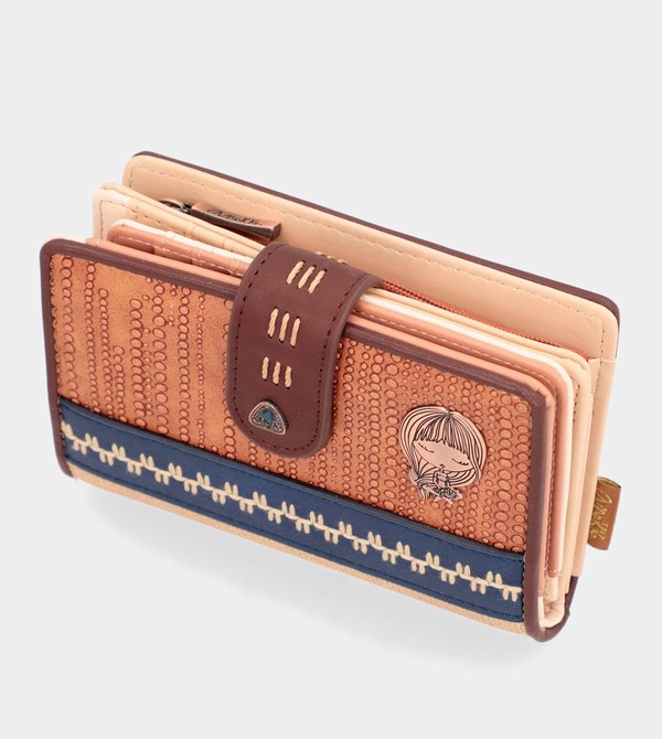 Anekke Tribe Medium Ethnic Print Rfid Geldbörse | 7023-UZIAQ