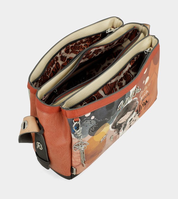 Anekke Triple Compartment Alma Schultertasche | 2415-KOARE