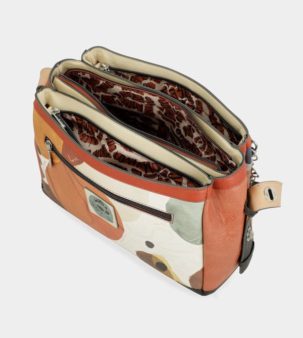 Anekke Triple Compartment Alma Schultertasche | 2415-KOARE