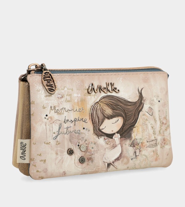 Anekke Wallet With 3 Compartments Memories Geldbörse | 1630-EVUSW